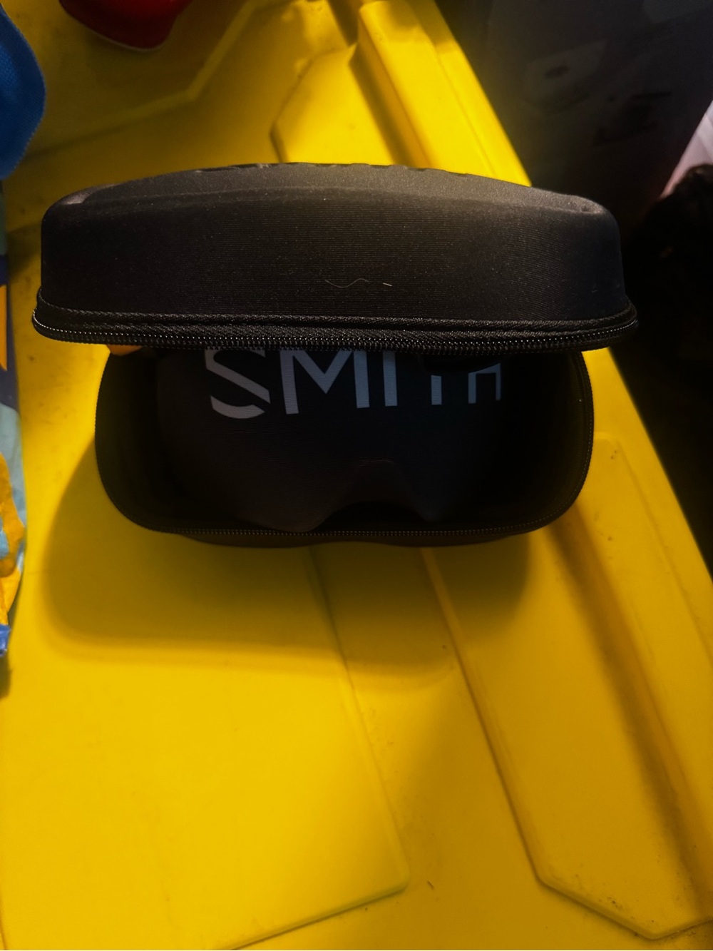 SMITH orange Goggle with case